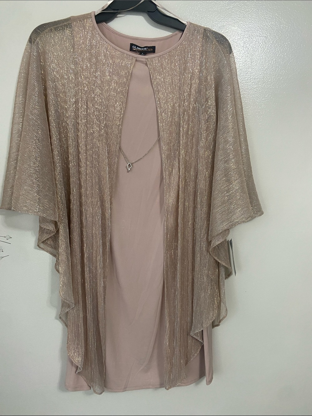 Glamorous Champagne shimmer dress